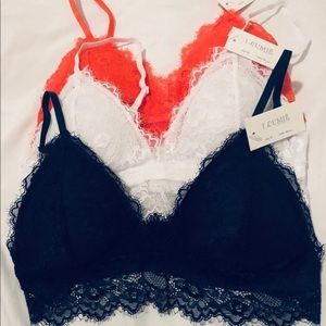 ❤️ ILumie’ Lace Bralette Bundle